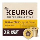 Keurig Coffee Collective, Global Trek by Cyrille Jannet, Medium Roast Coffee, Single Serve Keurig K-Cup Pods, 28 Count
