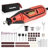 ValueMax Power Rotary Tool Kit, 1.2-Amp Variable Speed Corded Rotary Tool with 120 Pcs Accessories for Crafting, Including Carving, Engraving, Sanding, Polishing, Cutting tools and Carrying Bag