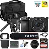 Sony a6700 Mirrorless Camera with E PZ 16-50mm f/3.5-.6 OSS II Lens Pro Bundle