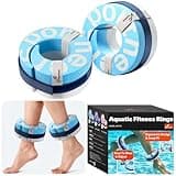 Foam Aquatic Cuffs Exercise Equipment: Sportneer Water Aerobics Float Ring with Adjustable Webbing Pool Exercise Workout Set Water Ankle Ring