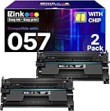 E-Z Ink 057 Toner Cartridges (with Chip) Replacement for Canon 057 Toner Cartridge CRG-057 057H Work with ImageCLASS MF445dw MF448dw LBP226dw LBP227dw LBP228dw Printer Laser Printer Ink(2 Black)