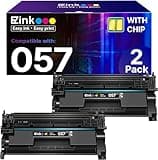 E-Z Ink 057 Toner Cartridges (with Chip) Replacement for Canon 057 Toner Cartridge CRG-057 057H Work with ImageCLASS MF445dw MF448dw LBP226dw LBP227dw LBP228dw Printer Laser Printer Ink(2 Black)