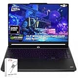 Lenovo Legion 5a 15.3 RTX 5060 8GB GDDR7 Gaming Laptop, 15.3" WQXGA (2560x1600) OLED 165Hz, AMD Ryzen 7 250, 32GB DDR5 2TB SSD, Wi-Fi7, Backlit KB, Win11, Eclipse Black, 2TB Flash Drive, W/GaLiMu