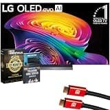 LG 55 inch OLED evo AI C6 4K Smart webOS TV (2026) OLED55C6PUA.AUSZ Bundle with 1 YR CPS Enhanced Protection Pack, 2X 6FT HDMI Cable and Deco Gear Home Theater Beginner's Guide