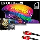 LG 55 inch OLED evo AI C6 4K Smart webOS TV (2026) OLED55C6PUA.AUSZ Bundle with 1 YR CPS Enhanced Protection Pack, 2X 6FT HDMI Cable and Deco Gear Home Theater Beginner's Guide