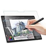 MoKo PET Matte Screen Protector for Microsoft Surface Pro 11/10 2024 / Surface Pro 9 13-Inch 2022 / Pro 8 2021 / Pro X, Write, Draw and Sketch with S-Pen Like on Paper, Matte Anti-Glare PET Film