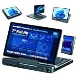 GPD MicroPC 2 | Portable Mini Laptop with 7" 1080P Display | with Intel Core 3 N350, UHD Graphics; 16GB LPDDR5, 512GB NVMe SSD; 2.5G Ethernet, USB-C, HDMI 2.1, Wi-Fi 6, BT 5.2