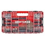 CRAFTSMAN 140 Pc Impact Driver Bit Set, Steel, Black Oxide Coated Impact Drill Bit Set, Precision Machined Tips (CMAF140SET)
