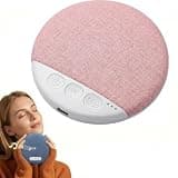 Pillow Speakers for Sleeping,Under Pillow Speaker with White Noise Timer, Mini Bone Conduction Sleep Aid with Stereo Bass (Pink)