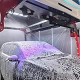 360° Single-Arm Contactless Car Wash Machine - Equipped with A High-Pressure Water Pump and Dazzling Effects, Ideal for Professional Car Detailing Shops