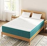 PurrJoys Queen Mattress Firm, 14 Inch Queen Size Mattress in a Box,Hybrid Memory Foam Mattresses with Individual Pocket Spring for Motion Isolation & Pressure Relief