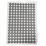 High-Light 0.15 Mm Thickness 3D Tracking Dot PET Material with Tear Resistance 3D Scanner Reflective Marker Points for Complex Details(3mm)