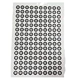 High-Light 0.15 Mm Thickness 3D Tracking Dot PET Material with Tear Resistance 3D Scanner Reflective Marker Points for Complex Details(3mm)