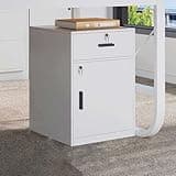 ntumLeap Secure Vertical Metal Filing Cabinet with Lock-Space-Saving Storage Solution for Home Office Documents &,Ideal for Office Use & Nizational Needs,