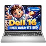 Dell 16 Touchscreen Business Laptop, 32GB DDR5 1TB SSD, Windows 11 Pro