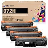 MEGOFFICE Compatible 072H Toner Cartridge Replacement for Canon 072 Black High Yield Toner Cartridge for Canon ImageCLASS MF284dw MF287dw MF289dw LBP172dw Printer (4 Black)