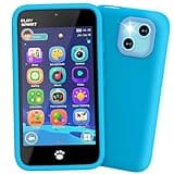 MOMILLA Kids Smart Phone, Dual Camera with Stickers, 3.97" Touchscreen Toddler Phone for Boys Girls, 200+ Educational Games Learning Toys for Kids Ages 3-12, No SIM Birthday Gift
