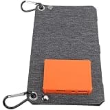 Portable 20W Solars Panel Charging Foldable Design with USB a USB C Outputs for Camping Hiking and Outdoor Activity High Efficiency Solars Panel