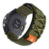 Bandletic Outdoor Nylon Band Compatible with Samsung Watch 5 Bands, 20mm Quick Release Rugged Soft Strap Designed for Amazift Active 2/Galaxy Watch 7/6/4 44mm 40mm/FE 40mm/Forerunner 165/245/APEX 2