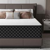 Double Mattress, 10 Inch Hybrid Mattress Full Size with Breathable Foam and Individually Pocket Spring, Memory Foam Mattresses for Back Pain Relief, Medium Firm Mattresses in a Box, 75x54x10inch
