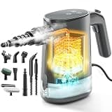Handheld Steam Cleaner for Home, 15s Instant Heat Pressurized Steam Cleaner with Adjustable Steam, Lightweight Upgrade 650ML Tank, Portable Steam Cleaner for Kitchen, Grout, Furniture, Car, Bathroom