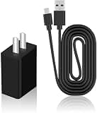 saschedross 5V USBC AC/DC Adapter for Charging KUXISA CZK-5628 CZK-5642 CZK-5627 CZK5642 CZK5627 Tire Inflator Portable Air Compressor 25000mAh Battery DC5V 5VDC 5.0V Power Supply Cord Cable