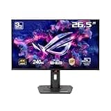 ASUS ROG Strix 27” 4K QD-OLED Gaming Monitor (XG27UCDMG) - 240Hz, 0.03ms, Anti-Flicker 2.0, Custom Heatsink, Care Pro, Neo Proximity Sensor, 99% DCI-P3, True 10-bit Color, 3 yr Warranty