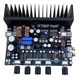 TDA7294 Chipset 2.1 Channel Sound Amplifier Board Integrated Preamp Circuit 200W Low Output Finish with Aluminum Heat Sink Battle Output Subwoofer Amplifier Board