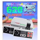 GameNext Retro Game Console,Classic Mini Handheld Video Game Console Built-in 620 Classic Edition Games, AV Output and Dual Game Controllers