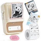 NIIMBOT B21 Pro Label Maker with Tapes, 300DPI HD Label Printer, Sticker Maker for Home Organization, Photo Print, Study Graphics, Scrapbook, White
