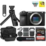 Sony a6700 – APS-C Interchangeable Lens Camera with 26 MP Sensor, 4K Video, AI-Based Subject Recognition, Log Shooting, LUT Handling and Vlog Friendly Functions Pro Bundle