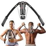LifePro – Twister Arm Trainer – ShredForce Chest Workout Equipment & Chest Trainer – Adjustable 22-440lb Hydraulic Resistance, Repetition Counter, Carbon Steel – Upper Body Strength Wellness Support