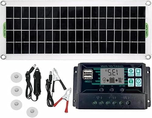 KZZAAO Solar Panel Kit 1000W - High-Efficiency Module for RV, Trailer, Camper, Marine, Off Grid, Outdoor Camping, Hiking, Fishing, Cycling