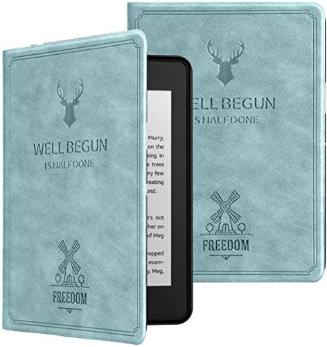 Robustrion Blue Deer Ultra Thin Case Cover for All Amazon Kindle 10th Generation 2019 6 inch