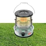 Kerosene Heater, Portable Kerosine Lamp Heating Machine with 10-15㎡ Heating Area, 9000BTU Indoor Kerosene Heaters with 1.2Gal Fuel Tank, for Camping, Home, Emergency, Tent, Patio (Green)