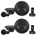 Alpine R-S65C.2 300W 6.5-inch Car Audio Component Speakers with Tweeter (2 Pairs)