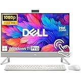Dell 27" 2K Touchscreen All-in-One Desktop PC, Intel Core 7 150U, 16 GB DDR5 RAM, 1TB SSD, NVIDIA GeForce MX570A, Anti-Glare, HDMI, Wi-Fi 6E, USB Type A | C, Wireless Keyboard & Mouse, Windows 11Pro