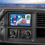 7 Inch Android 13 Car Stereo for 2003-2006 Chevy Silverado 1500 2500, Double Din Radio with Wireless CarPlay & Android Auto, 2GB+32GB, GPS Navigation, Bluetooth, WiFi, SWC, Backup Camera