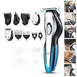 DUYHBAWRS Six in Hair Clipper Electric Hair Cutting Machine Professional Clipper Shaving Beard Rechargeable Tools Trimer Cliper