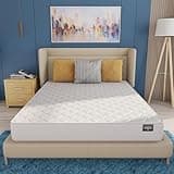 King Mattress 8 Inches 76X80 White – Medium Firm Hybrid for Bed – King Size Mattress Bonnell Springs Tight Euro Top High Density & Cool Comfort Foam – Rolled in a Box