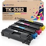 MEGOFFICE Compatible TK-5382 Toner Cartridge Replacement for Kyocera TK5382 High Yield 4-Pack for TK-5382K TK-5382C TK-5382M TK-5382Y for ECOSYS PA4000cx MA4000cix MA4000cifx Printers (B/C/M/Y)