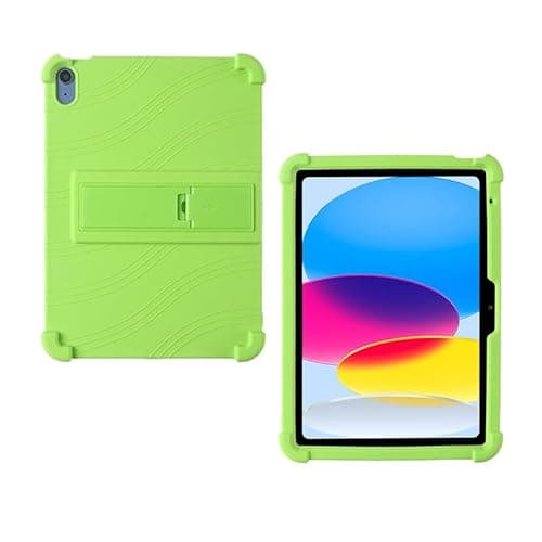ORANXIN Case for iPad A16 Tablet 11 inch Release 2025 Model A3270 Soft Silicone Shockproof Adjustable Stand Rubber Shell Protective Cover