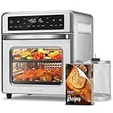 Cosori 11-in-1 Air Fryer Oven, 13Qt Small Footprint Airfryer combo with Rotisserie, Toast, Bake, Roast, Reheat Functions and more, Recipe Book & 6 Accessories Included, Perfect for Small Countertop