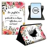 BFDHGQZC 360° Rotating Case for Kindle Scribe 10.2" (2022 Release/2024),Smart PU Leather Cover with Auto Wake Sleep, Swivel Stand Folio for Kindle Scribe Tablet,Bible Verse