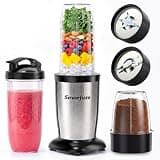 Smoothie Blender, 900W Portable Blenders Smoothies and Shakes Dark Grey