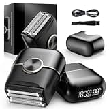 Foil Shavers for Men:Mini Electric Razor for Men, Travel, Home & Daily Grooming - π π
π₯π¨πππ’π§π ππ₯ππππ¬, π ππ©ππππ¬, IPX7 Waterproof, LED Screen, USB-C Cordless, Gift for Father