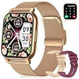 TitanSync Fitness Tracker Smart Watch for Women Men, 1.85" Activity Tracker with Heart Rate SpO2 Sleep Monitor, 110+ Sport Modes, IPX8 Waterproof Smartwatch for Android iOS Phone(3 Bands)