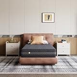 QMDJECKERO 2 8 Inch Twin Size Mattress, Mattress Twin Gel Memory Foam for Airflow Boost & Ergonomic Support with Breathable Side Panel & Green Tea-Infused Foam, Mattresses in a Box, Medium Firm