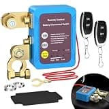 wiilioe Remote Control of Car Devices for Anti-Theft Safety, 12V, 240A, Upgrade Smart Voltage Kill Switch for Cars, Trucks, RVs, Prevent Battery Drain (1Pc)