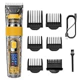 RASRGTRQ Professional Hair Clippers Beard Trimmers Adjustable Electric for Men